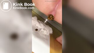Bedroom floor poop