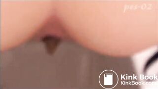 GIRL poop Voyeur - video 2