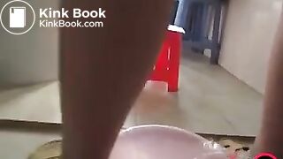 Chinese Girl Bowl Shit 2
