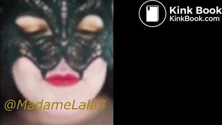 Classy @MadameLala3 is playing dirty slut again