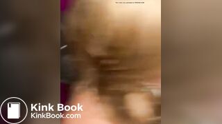 Teen toilet slave licks scat in public porta