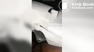 Ebony scat in public toilet
