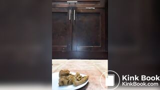 Scat on plate - video 5