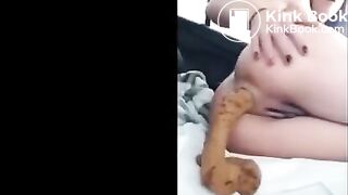 girl filmed pooping
