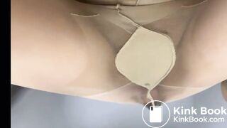 Pantyhose poop and play