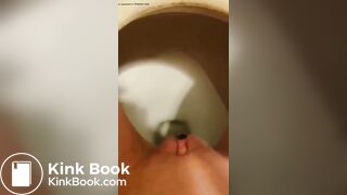 Girl Pooping front view