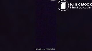 Black woman has diarrhea on toilet