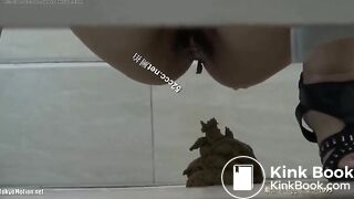 Girl Chinese poo pis toiet.MLL_,013