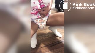 Had to leave a little mess in the pull up