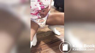 Had to leave a little mess in the pull up