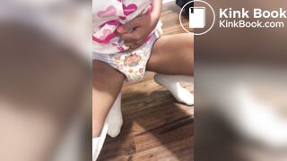 Had to leave a little mess in the pull up