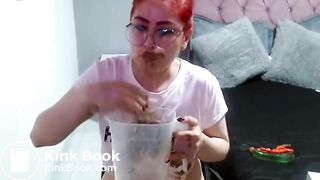 Nerd poop and puke cocktail