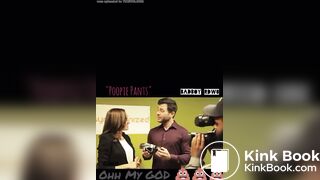 Shit herself shooting commercial