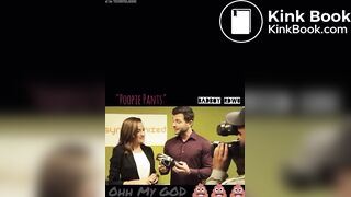 Shit herself shooting commercial