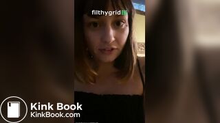 Strawberry holding and pooping