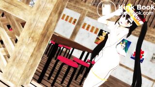 girl hyper scat animation.