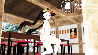 girl hyper scat animation.