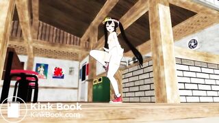 girl hyper scat animation.