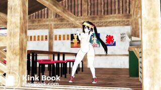 girl hyper scat animation.