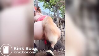 Fox Pet Play Pee Scat Outside - video 2