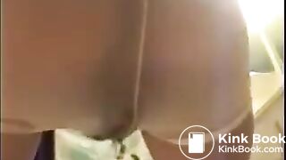 Old panty pooping video
