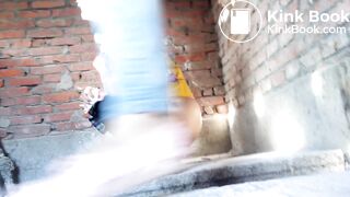 china old toilet poop