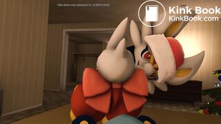 Cinderace Smelly Christmas