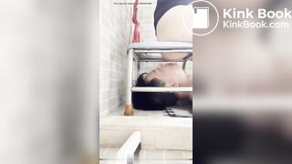 Chinese femdom十三姨马桶奴吃光黄金