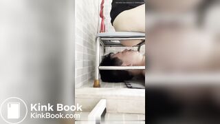 Chinese femdom十三姨马桶奴吃光黄金
