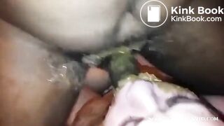 Bbc shitting in white slave mouth