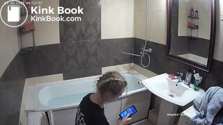 Woman pooping in Toilet 297
