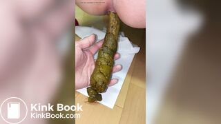 Close-up amateur scat video 5