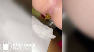 Close-up amateur scat video 5