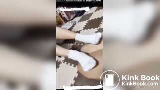 最新套路蟹宝白袜调教