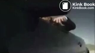 Sexy hot woman has diarrhea in the toilet to autogrill