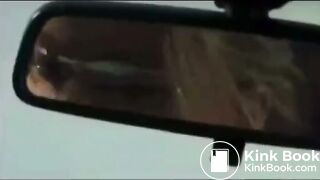 Sexy hot woman has diarrhea in the toilet to autogrill