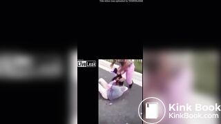 Shit herself in ass kicking