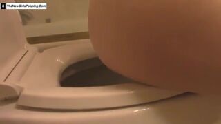 Young Amateur Girl poops