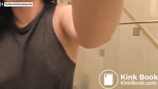 Young Amateur Girl poops