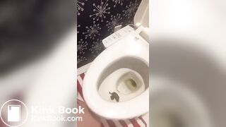 Self film pooping toilet 15
