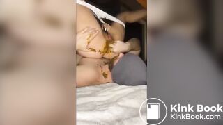Hungry Slave Eats Shitty Asshole
