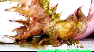 Naughty closeup scatfun