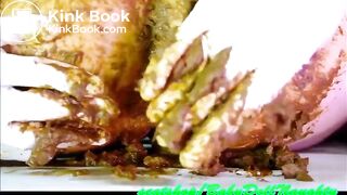 Naughty closeup scatfun