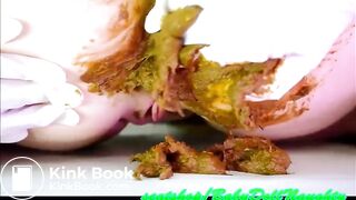 Naughty closeup scatfun