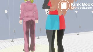 DBZ 18 and 21 wet and mess themselves