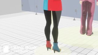 DBZ 18 and 21 wet and mess themselves