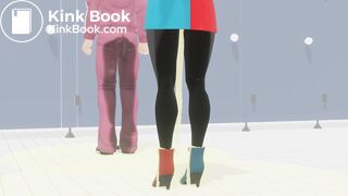 DBZ 18 and 21 wet and mess themselves