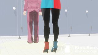 DBZ 18 and 21 wet and mess themselves