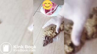 hairy pussy BBW latina makes huge delicious mess