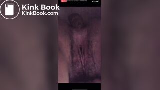 Cute girl films herself shitting